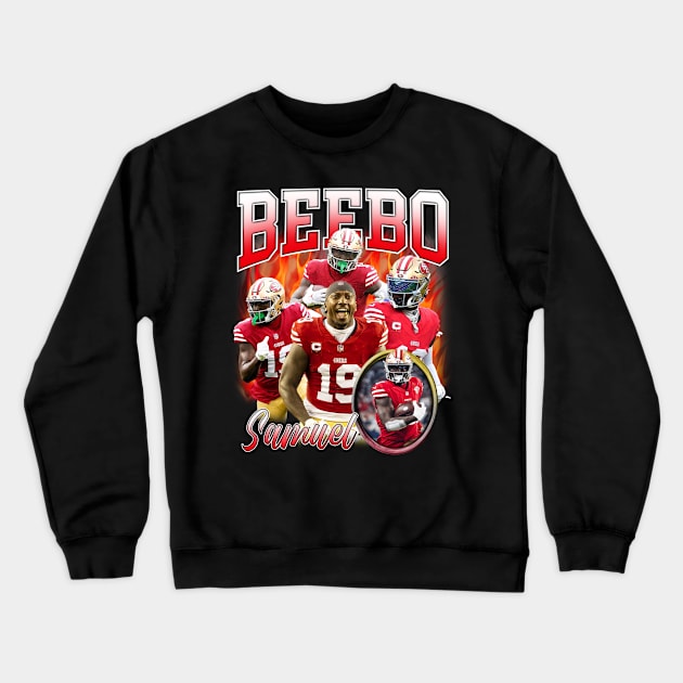 VINTAGE DEEBO SAMUEL RETRO BOOTLEG Crewneck Sweatshirt by Chea Shepherd